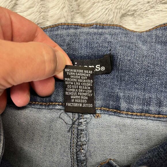 D.Jeans Jeans Womens 6 Blue High Rise Skinny Repreve Double Button Stretch - Picture 6 of 9